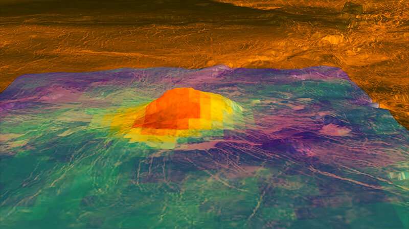 Researchers discover proof that Venus has active volcanoes