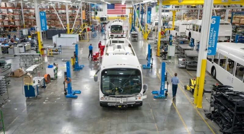 Proterra, biggest EV bus maker in the US, files for bankruptcy protection
